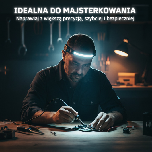 Vorten 230º LED - lampa czołowa