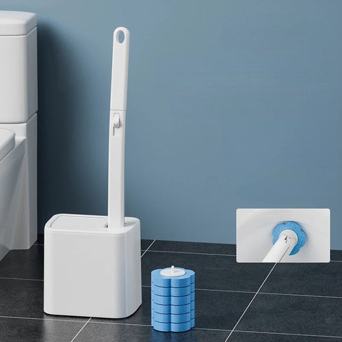 Saniflow™ Toilet Brush with Replaceable Heads