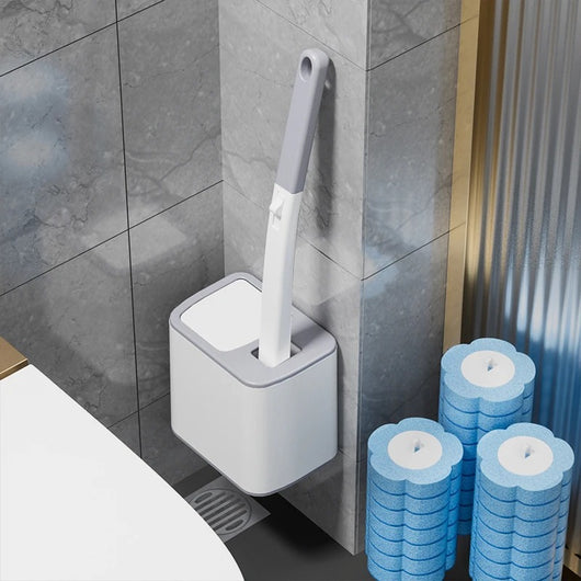Saniflow™ Toilet Brush with Replaceable Heads